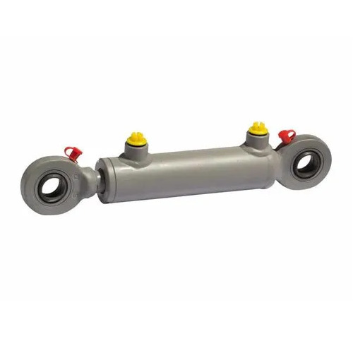 High Pressure Hydraulic Cylinder - Cast Iron, 1 Ton Capacity, 6000 PSI Performance for Heavy Duty Vehicle Lifting