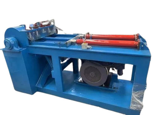 Semi Automatic Magnesium Ingot Chip Cutter - Color: Blue