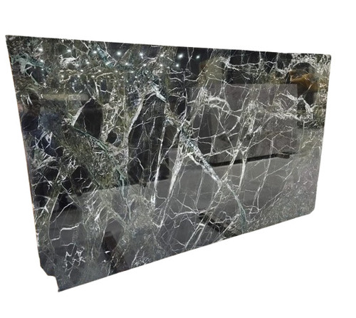 Grey Marble Slab - 12.2mm Thickness, Scratch Resistant and Durable, Ideal for Flooring Applications