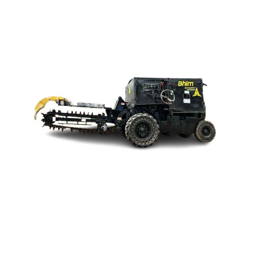 Self Drive Heavy Duty Track Trencher Bhim - Dimension (L*W*H): 4.5 *1.5 *1.6  Meter (M)