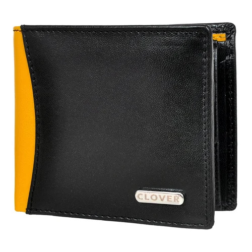 black leather wallet