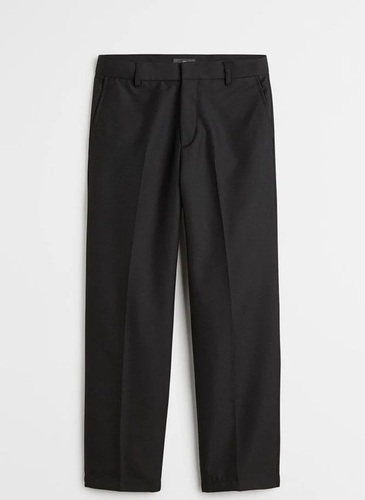 Men Slim Fit Trousers - Lightweight Cotton Fabric, Tapered Legs Design | Breathable, Washable, Minimalistic Pocket Style, Adjustable Waistband, Suitable For Casual And Formal Wear