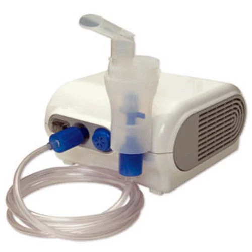 Nebulizer Medical Machine - Plastic Small Table Top Size White Color | Suitable for Hospital Use Ages Adult and Children