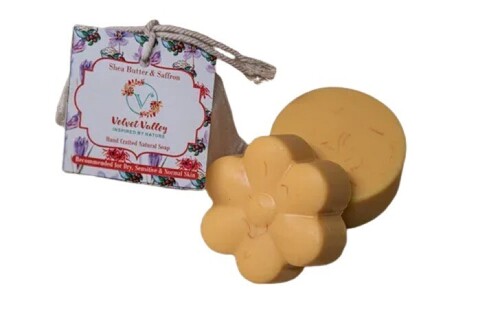 शिया बटर और केसर का साबुन