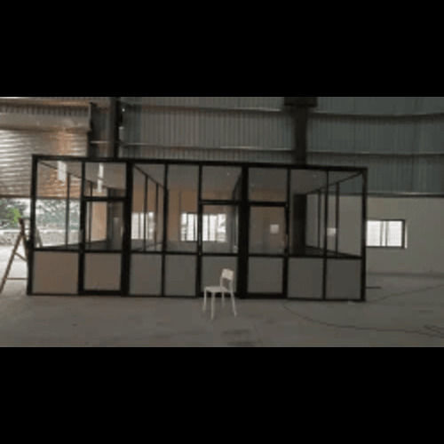 Aluminium Glass Office Cabin - Application: Commercial