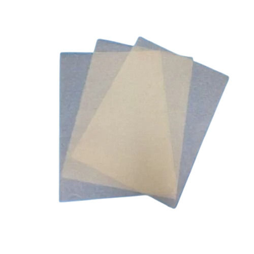 Plain Wax Paper - Color: White