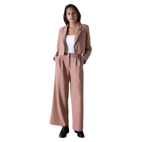 Ladies Business Suit - Color: Baby Pink