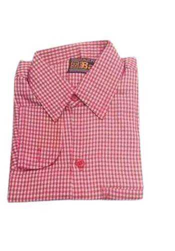 Check School Uniform Shirt - Collar Style: Classic