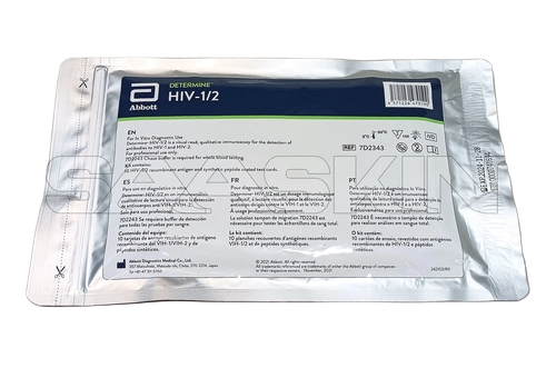 Determine HIV-1/2 Test Kit - Manual, Standard Size | Higher Level of Accuracy, Latest Technology, Safe to Use, Strong & Durable