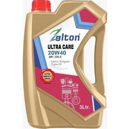 Ultracare Synthetic Engine Oil - 20W40 Viscosity, Excellent Thermal Stability - Reduces Engine Wear, Improves Fuel Efficiency, 3L Plastic Can