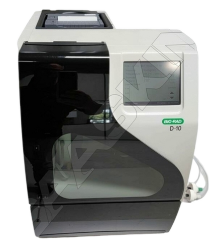 BioRad D-10 Hemoglobin Testing System - Compact Automated Device, White and Black, Multilingual Support for Clinics and Laboratories