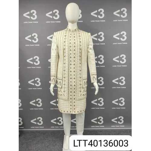 Ethnic Sherwani - Length: 58 Inch (In)