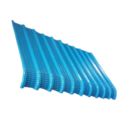 Curved Roof Sheets - Color: Blue