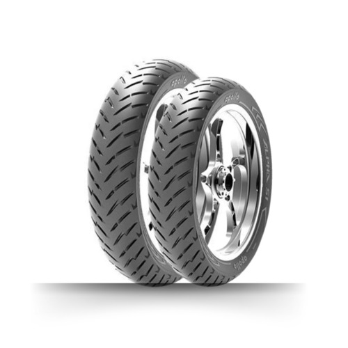 Apollo Alpha S1 140/60R17 Tl M/C Rear Tyre - Diameter: 17 Inch (In)