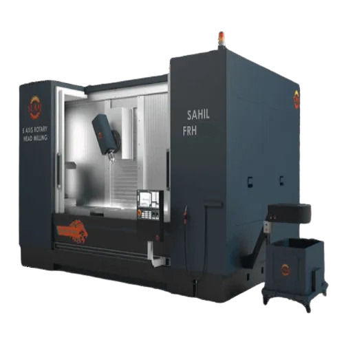 5-Axis Cnc Vmc With Rotary Head Frh 100