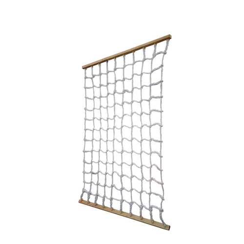 Braided Safety Net - HDPE 2.5 mm Thick, Green Mesh with 40 mm Square Holes | Lightweight, Easy to Install, Rugged for Agriculture and Warehouse Safety