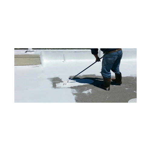 Waterproofing Coating - Liquid, White Color | Technical Grade, Industrial Use, Waterproof, Packaged in Plastic Drums
