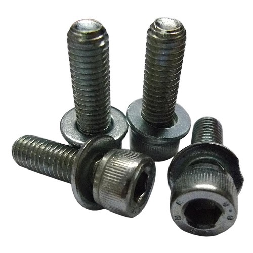 High Strength Fasteners - Stainless Steel, Round , Black Plated Finish | Durable, Corrosion Resistant, High Load-Bearing Capacity for Heavy-Duty Industrial Applications