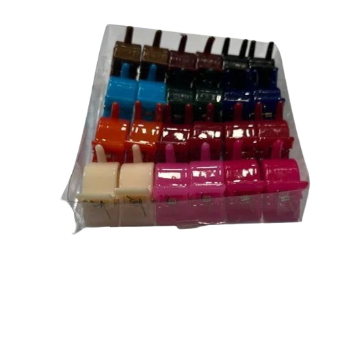 Hair Clutcher - Plastic Material, Free Size, Multicolor Design | Fancy Style Accessory for Women, Suitable for All Ages