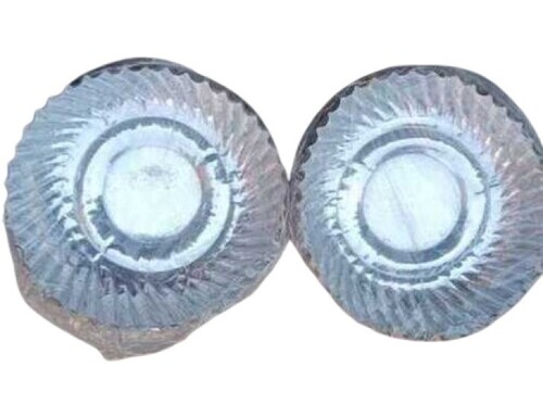 Silver Paper Plate - Paper Material, Various Sizes, Silver Color | Plain Design, Leak Resistant, Tested on Quality Standards, Ideal for Food Serving