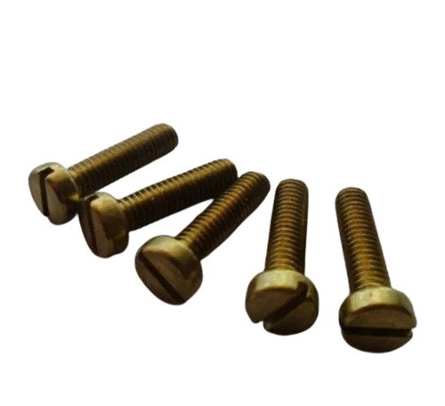 Brass Round Head Screw - Color: Available