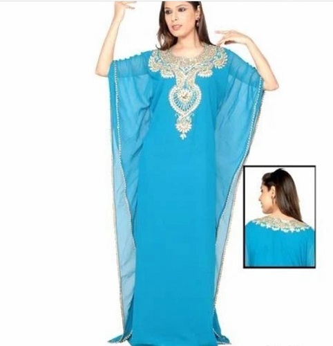 Embroidered Kaftan - Color: Any