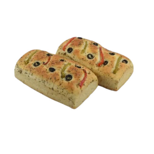 Focaccia Painni - Eggless, Salty Flavor | Soft Olive Oil-Rich Flatbread with Herb Infusion, Golden Crispy Crust, Light Fluffy Texture