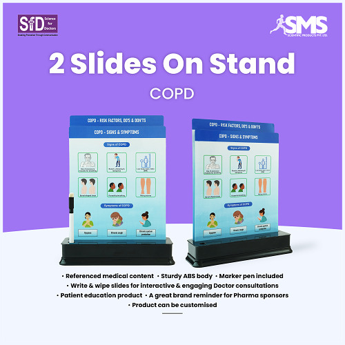 2 Slides On Stand - Copd