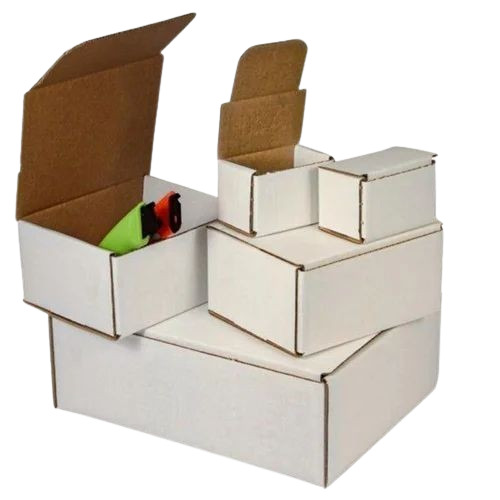Kraft Paper Corrugated Packaging Boxes - Round, Hexagonal, Rectangle Shapes | 1-30 Kg Capacity, Foldable, Disposable, Bio-degradable