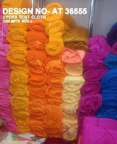 24 Gauge Lycra Tent Fabric - Color: Multiple Color