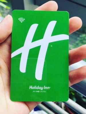 Plastic Key Access Card - ISO Standard RFID Key | Multiple Color Options Smooth Surface Security Access Control