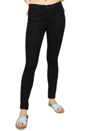 High Waist Narrow Jeans - Color: Ice