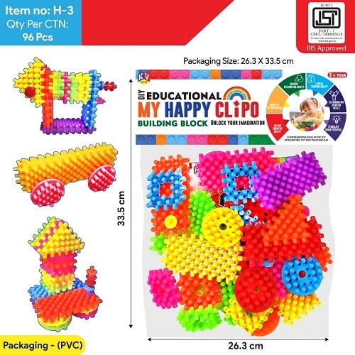 H-3 My Happy Clipo Building Block