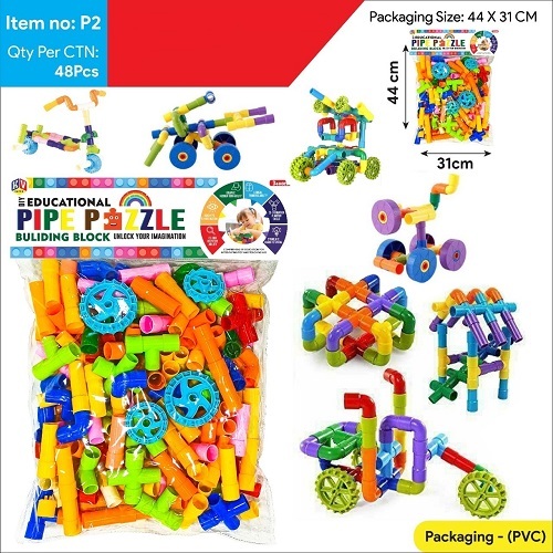 P-2 Educational Pipe Puzzle