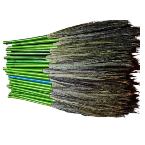 Phool Jadhu - Coir Material | Eco-Friendly, Biodegradable, Lightweight, Ideal for Sweeping Floors, Patios, and Garden Areas, Durable Design