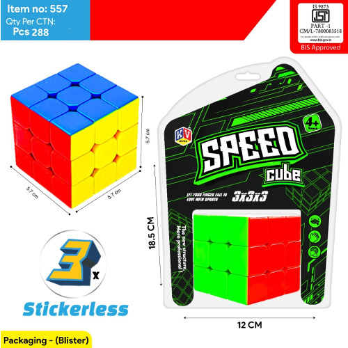 Speed Cube 3X3X3 Blister