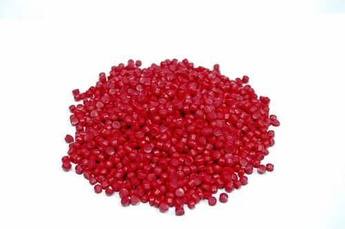 Pvc Granules - Color: Red