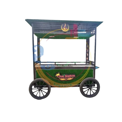 Grass Design Food Cart