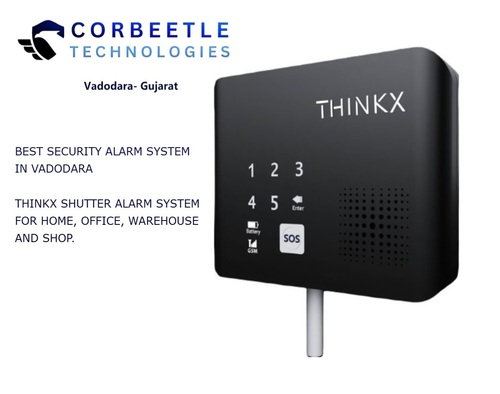 Thinkx Shutter Alarm System - Color: Black