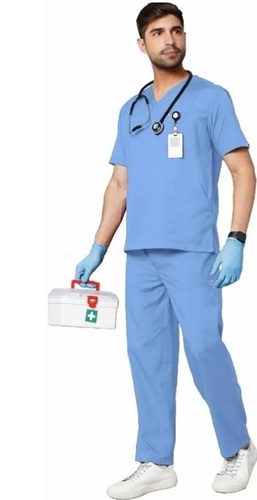 Hospital Stafff Uniform - Color: Blue
