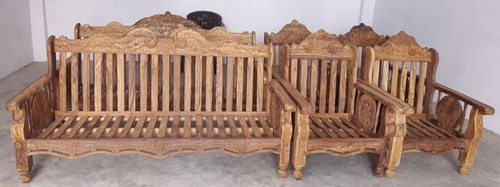 Wooden Sofa Set - Assembly: No Assembly Required