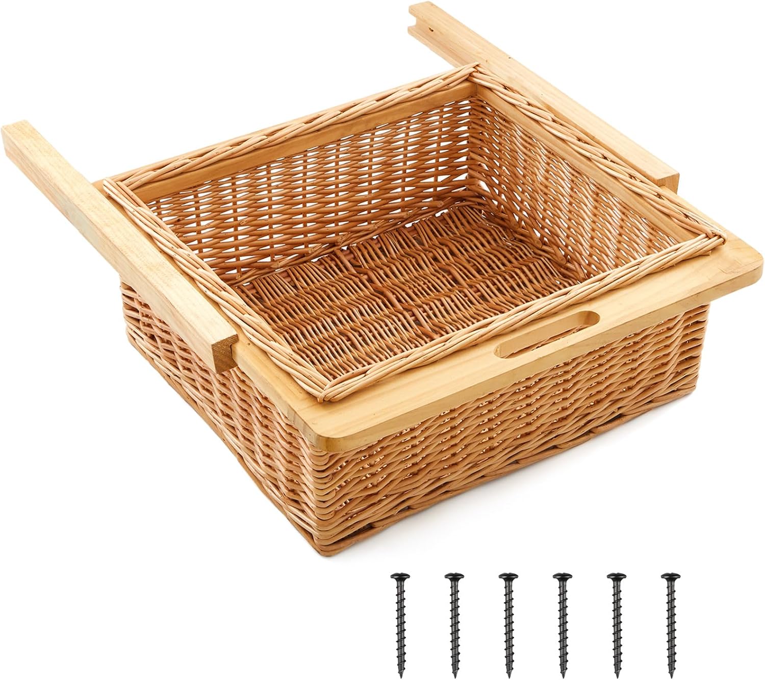 Wicker Pull Out Basket
