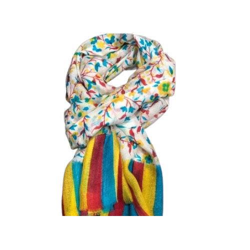 Printed Pashmina Stoles - Color: Multi