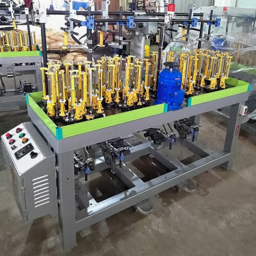 High Speed Elastic Cord 16 Spindles Drawstring Making Machine