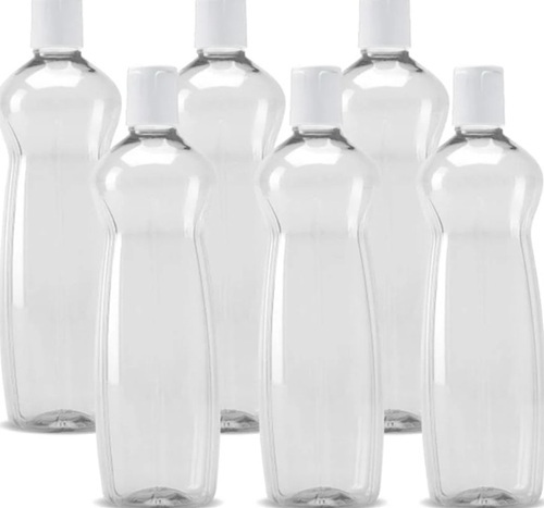 Pet Bottles - Rigid Plastic, 1000 ml Size, Multi Color, Round Shape, Screw Cap for Drinking Water