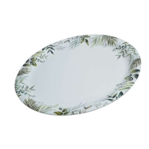 Ceramic Dinner Plate - Round, Polished Finish | Modern Design, Multiple Colors, Easy to Use