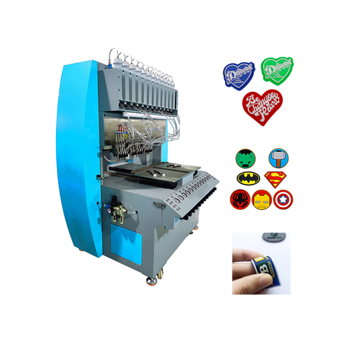 Silicone Heat Transfer 3d Sticker Label Molding Machine For Clothing Custom Logo - Accuracy: 0.002 Mg