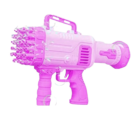 Plastic Water Gun - PVC Material, Manual Function, Pink Color | Suitable for Ages 4-7, Long Lasting Durability, Optimum Grade Quality