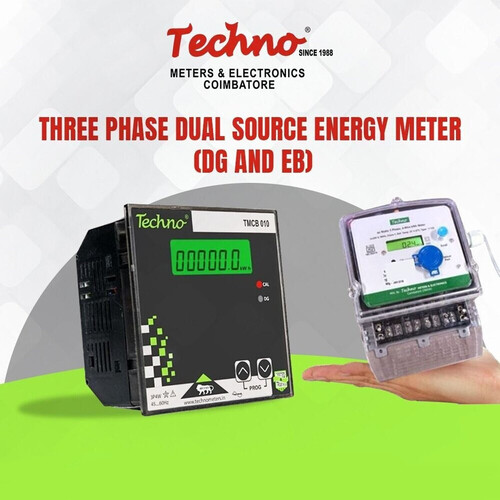 Dual Source Prepaid Energy Meters