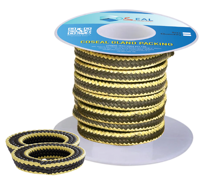 ग्रेफाइटेड PTFE ग्लैंड पैकिंग